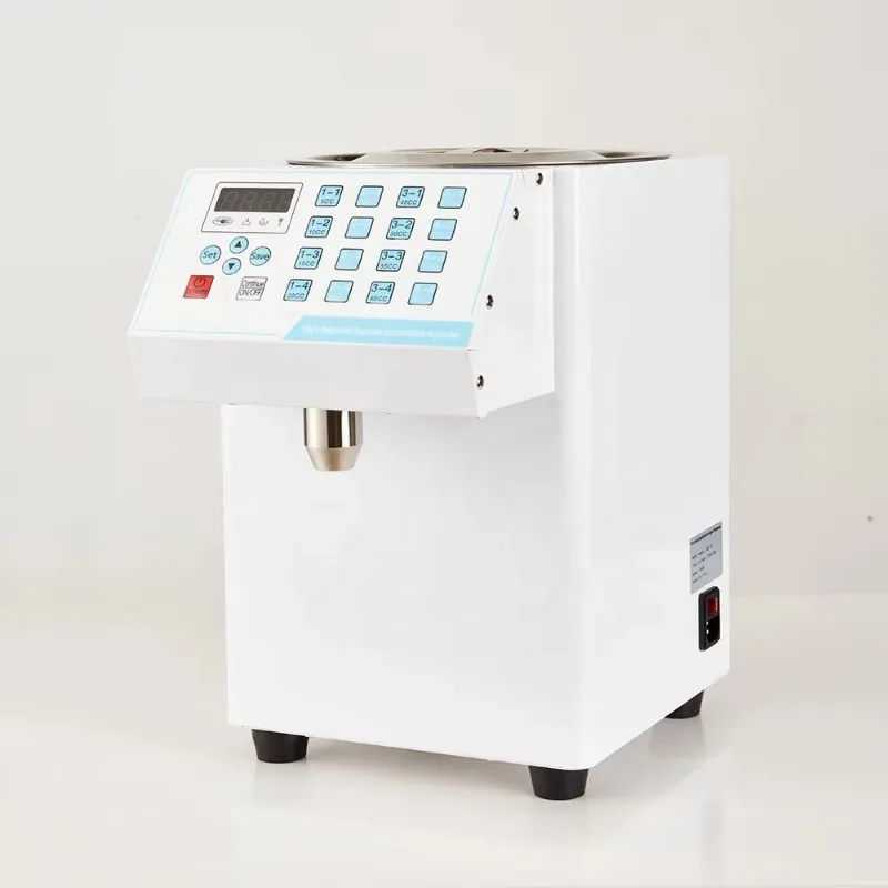 

New Bubble Tea Product Commercial Automatic Sugar Fructose Machine Stainless Steel Milk Tea Syrup Quantitative Machine