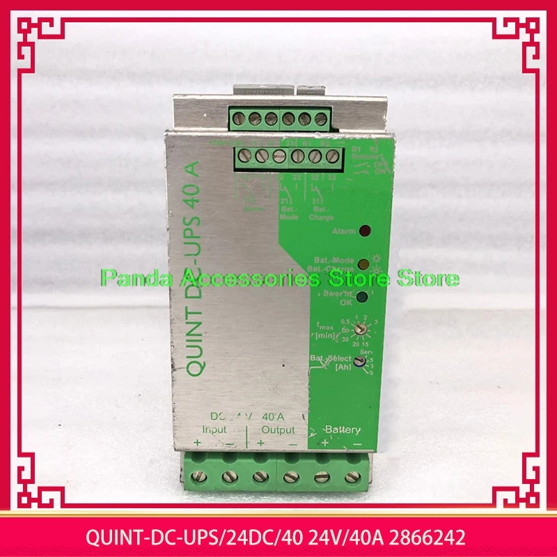 For Phoenix Uninterruptible Power Supply QUINT-DC-UPS/24DC/40 24V/40A 2866242 High Quality Fully Tested Fast Ship