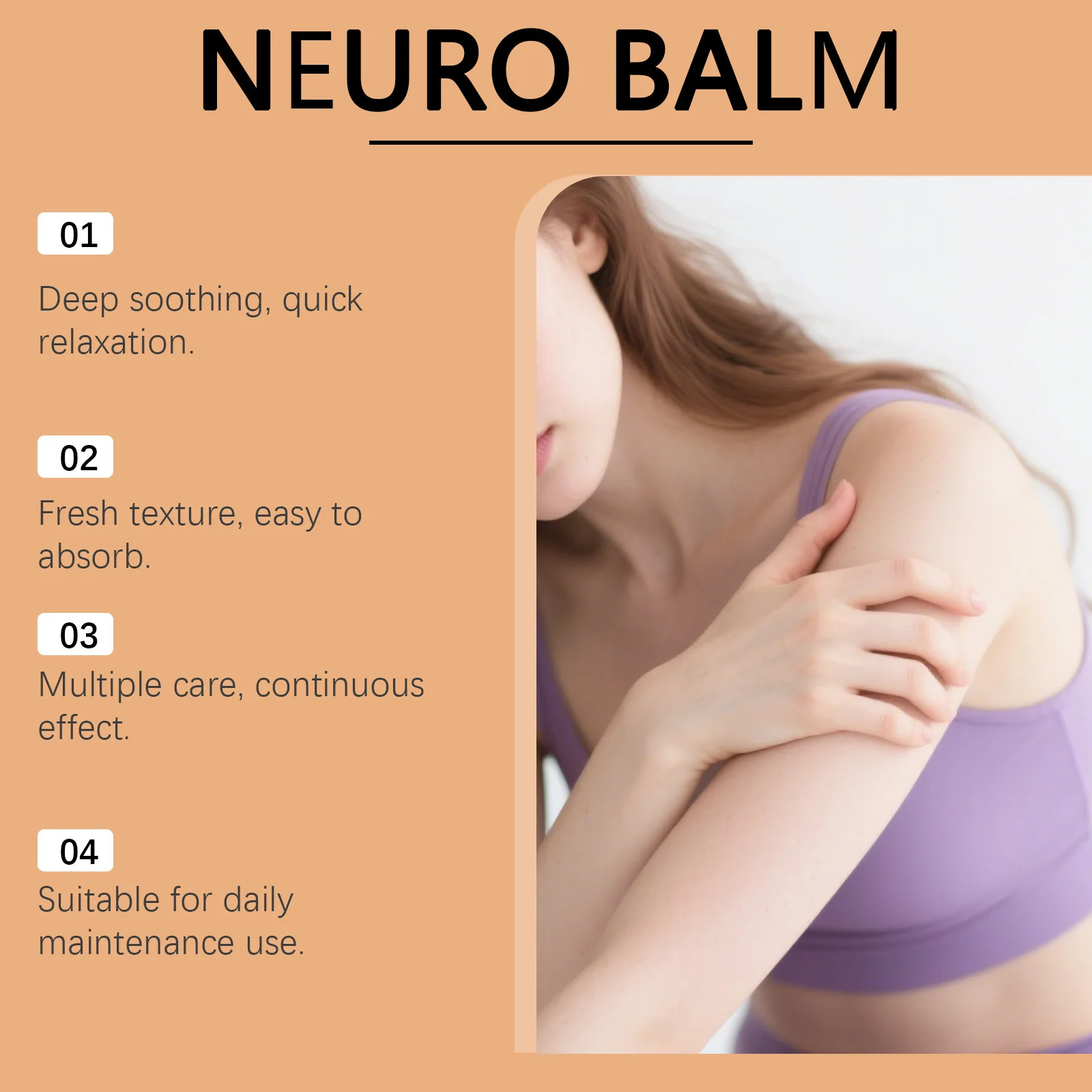 

Nerve Relief Balm Fast-Acting Relief Joint Discomfort Deep Penetrate Nourish Knee Shoulder Joint Sport Support Joint Care Cream