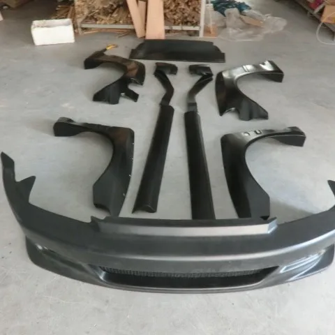 

Car modification, suitable for Civic EG RB wide body front bar front fender rear eyebrow tail resin fiber