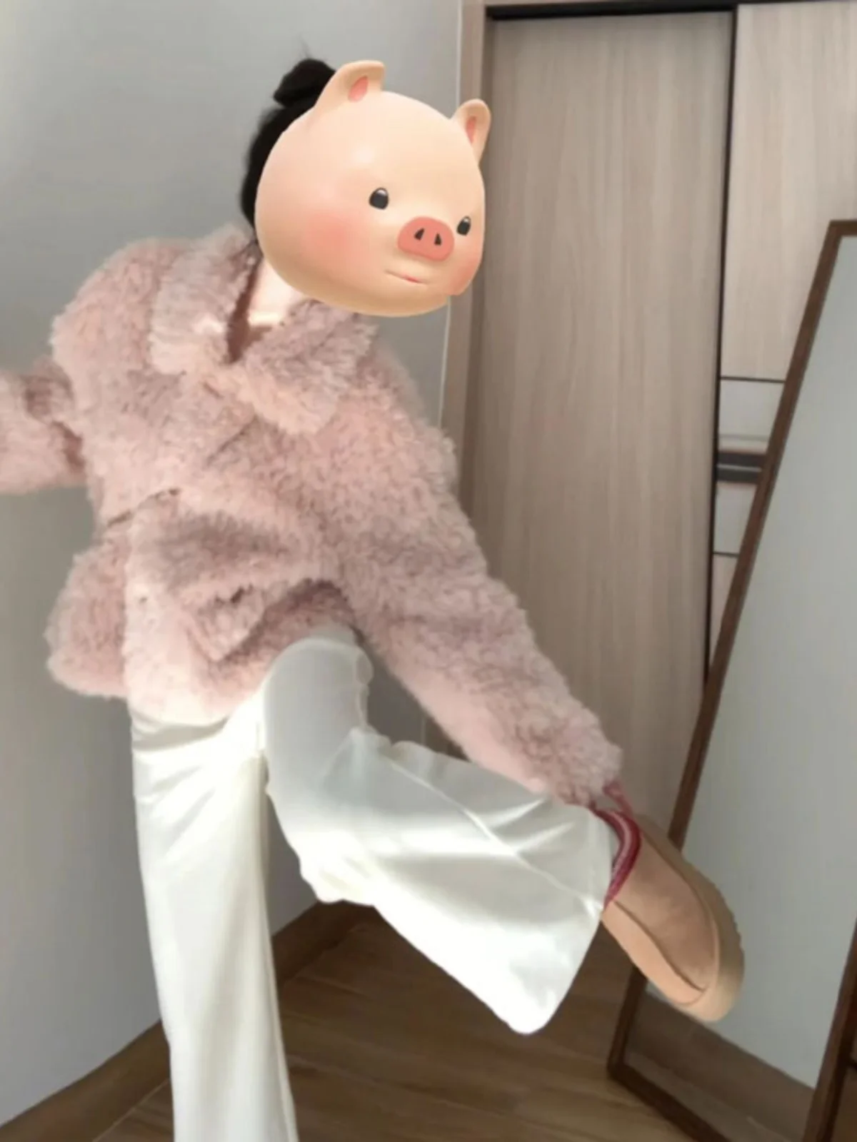 

Fashionable Thick Lamb Fur Jacket Leather Fur Integrated Coat Spring Initial Popular Burst Fur Korean Style Warm Short Coat