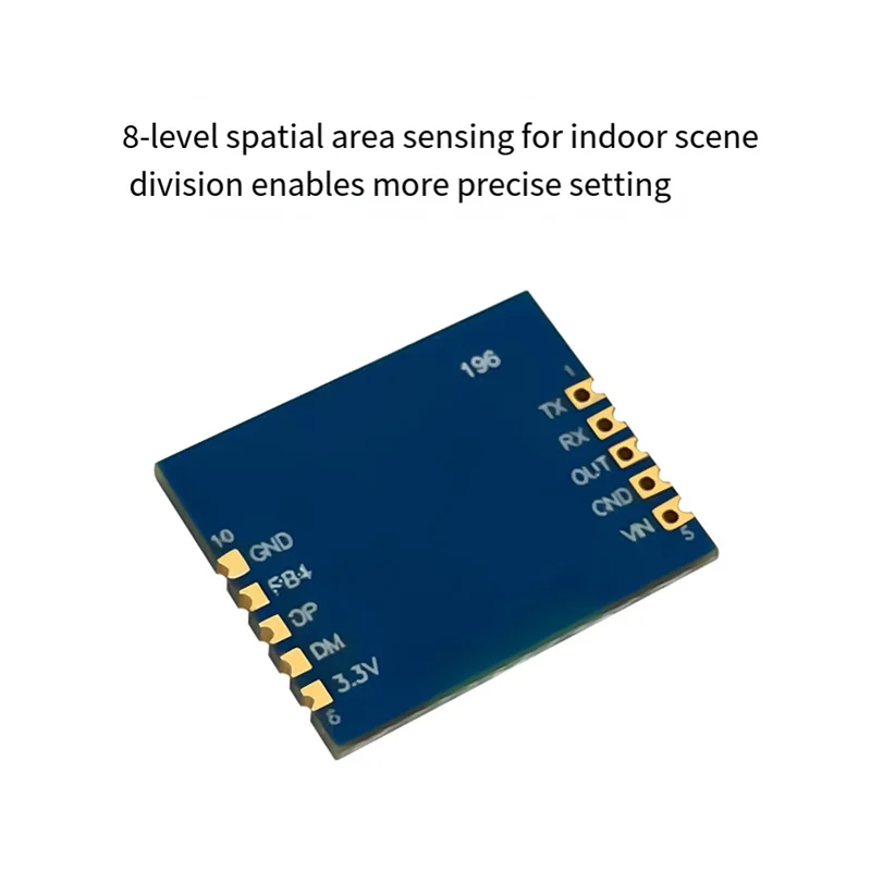 A73E-Bluetooth Enabled 24G Human Body Detection Presence Radar Sensor Module HLK-LD2401 Millimeter-Wave Technology