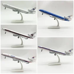 20cm Alloy Metal Air Malaysia Netherland KLM  UPS Fedex Thail WorldCargo MD MD-11 Diecast Airplane Model Plane Model Aircraft