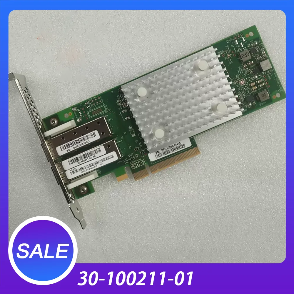 16G Dual-Port Fibre Channel HBA Card QLE2692-CSC UCSC-PCIE-QD16GF 30-100211-01