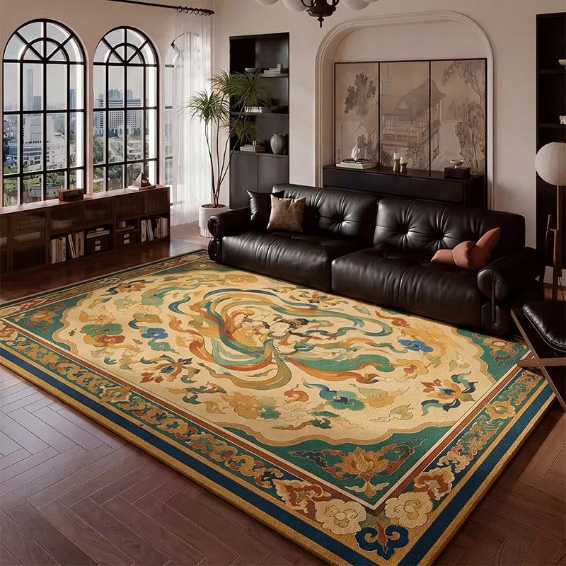 New Chinese Style Carpet for Living Room Large Sofa Floor Area Rug Modern Home Decor Tea Table Area Rug Bedrom Carpets