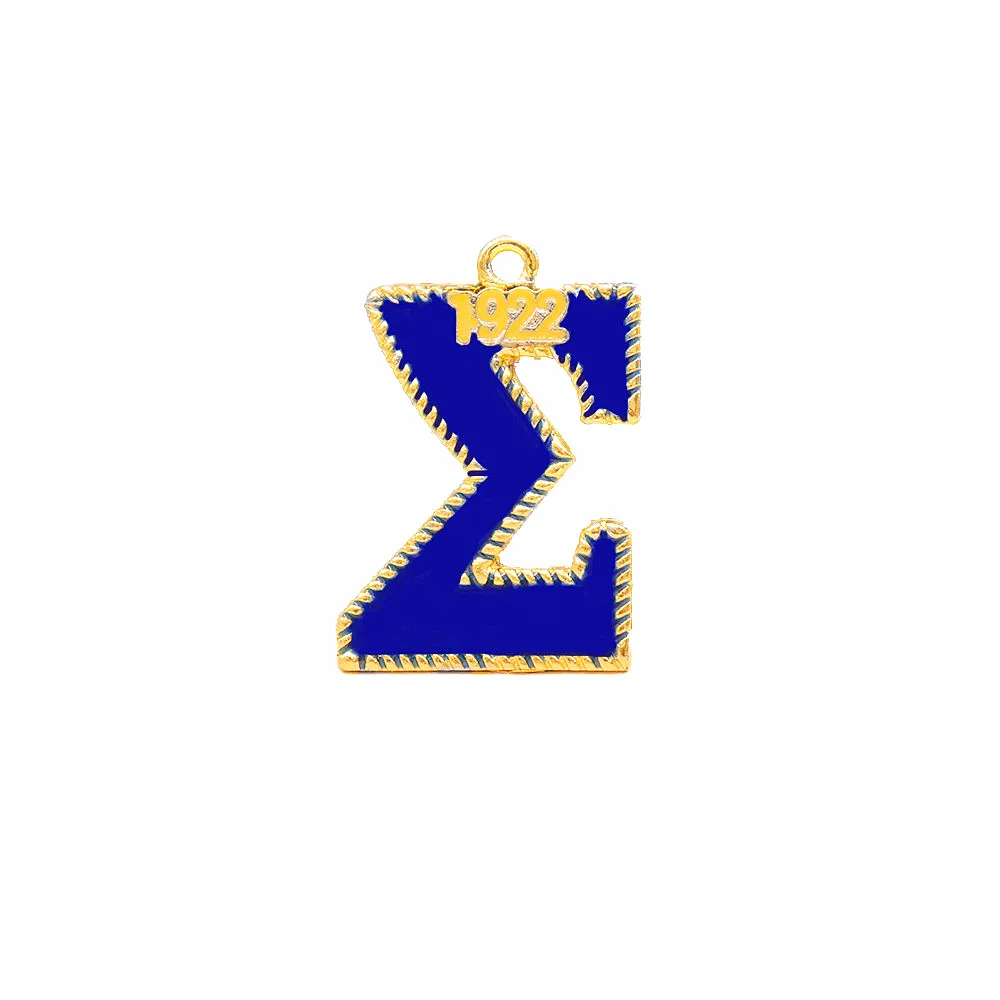 Sorority Jewelry Making Greek Soror 1922 Sigma Charms SGRHO Letters Pendants