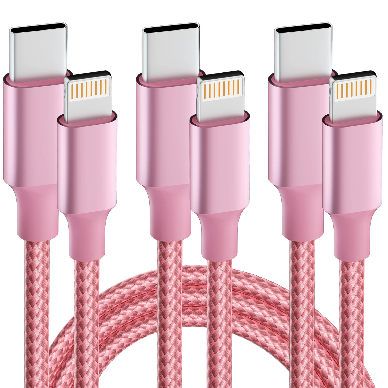 

3pcs MFi Certified Type C to Lightning Cable Fast Charging compatible For Apple iPhone 14 13 12 11 Pro Max XR XS X 8