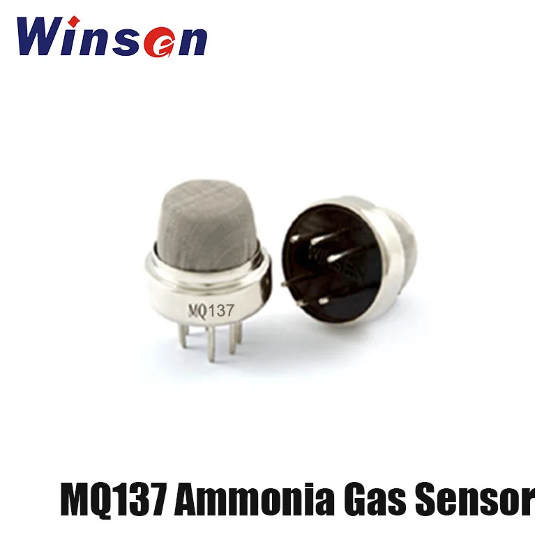 2pcs Winsen MQ136/MQ137/MQ138 Gas Sensor for Hydrogen Sulfide/Ammonia /VOC Detection Long Lifespan, Low Cost H2S Sensor