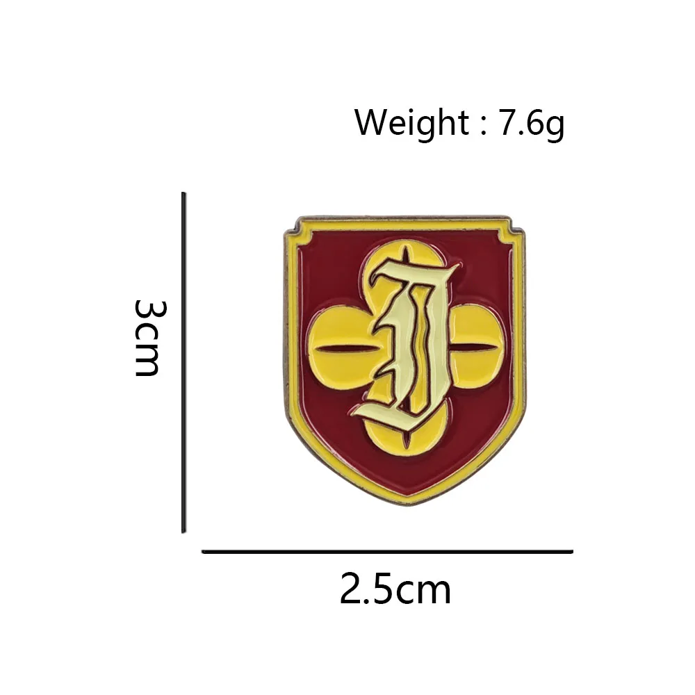Anime A Certain Scientific Railgun Emaille-Pin Tokiwadai Mittelschule Emblem Misaka Mikoto Shokuhou Misaki Cosplay Brosche Fans G – Detail 3