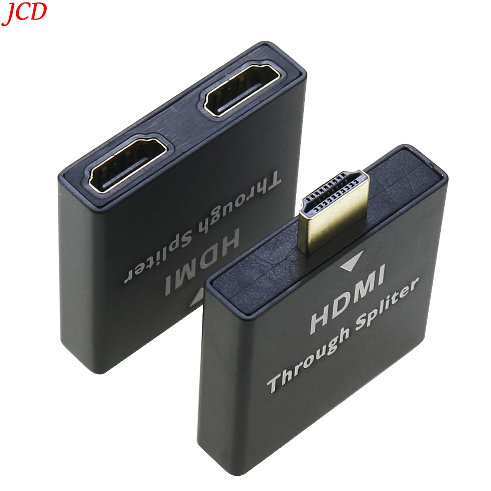 

1PCS HDMI Splitter 1 in 2, 1080P High-definition Output, Same Screen Audio And Video Synchronization, Plug And Play 1 in 2