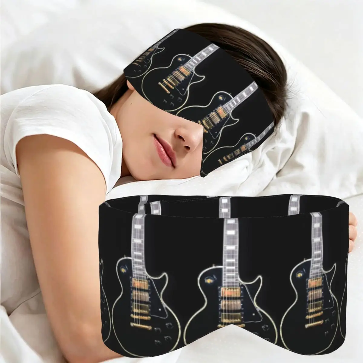 1995 Gibson Custom Shop 1958 Les Paul sleep mask Light Blocking Portable Eye Cover for Girls Boys Travel Party Eyeshade eyepatch