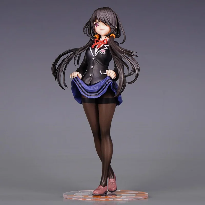 

New Genuine Anime Date A Live Tokisaki Kurumi Character Model Toys Desktop Ornament Holiday Gifts Collectibles