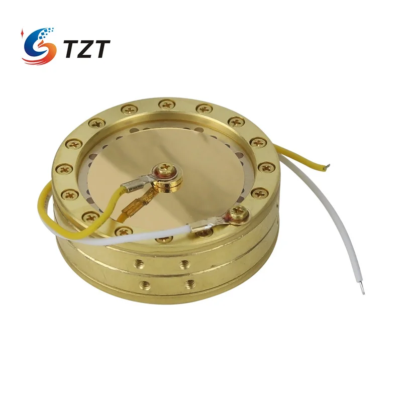 TZT 34mm Large Diaphragm Condenser Mic Capsule Cartridge Core Microphone Capsule Single-sided Gold-plated