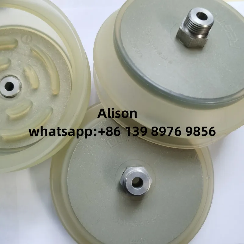 double transparent high temperature suction cup VASB- 8/15/30/40/55/75/100/125-SI-B 1394696 VASB-8-M5-SI-B  1377689 VASB-15