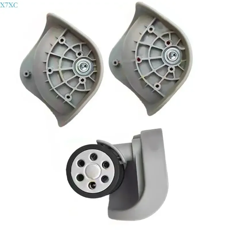 X7XC Replacement Luggage Double Row Suitcase Luggage Trolley Case Luggage Wheel for Repair Replacement