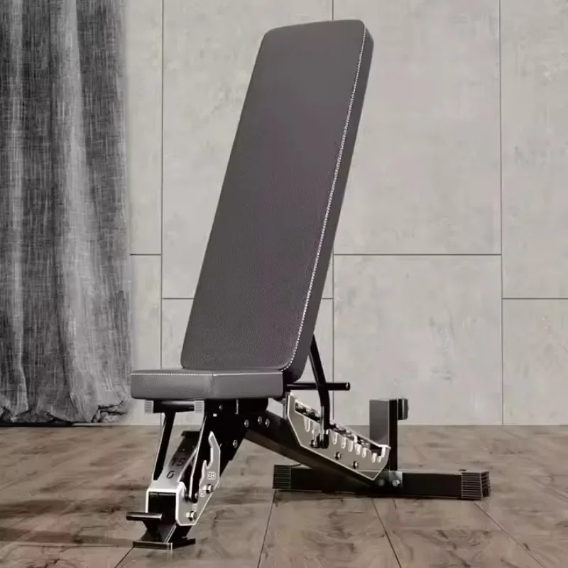 

Профессиональная коммерческая многофункциональная стальная скамья для жима для домашнего спортзала и фитнеса