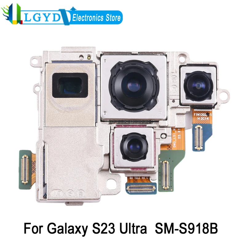 Rear Cameras For Samsung Galaxy S23 Ultra SM-S918B Telephoto + Periscope + Wide + Main Back Camera Replacement Part