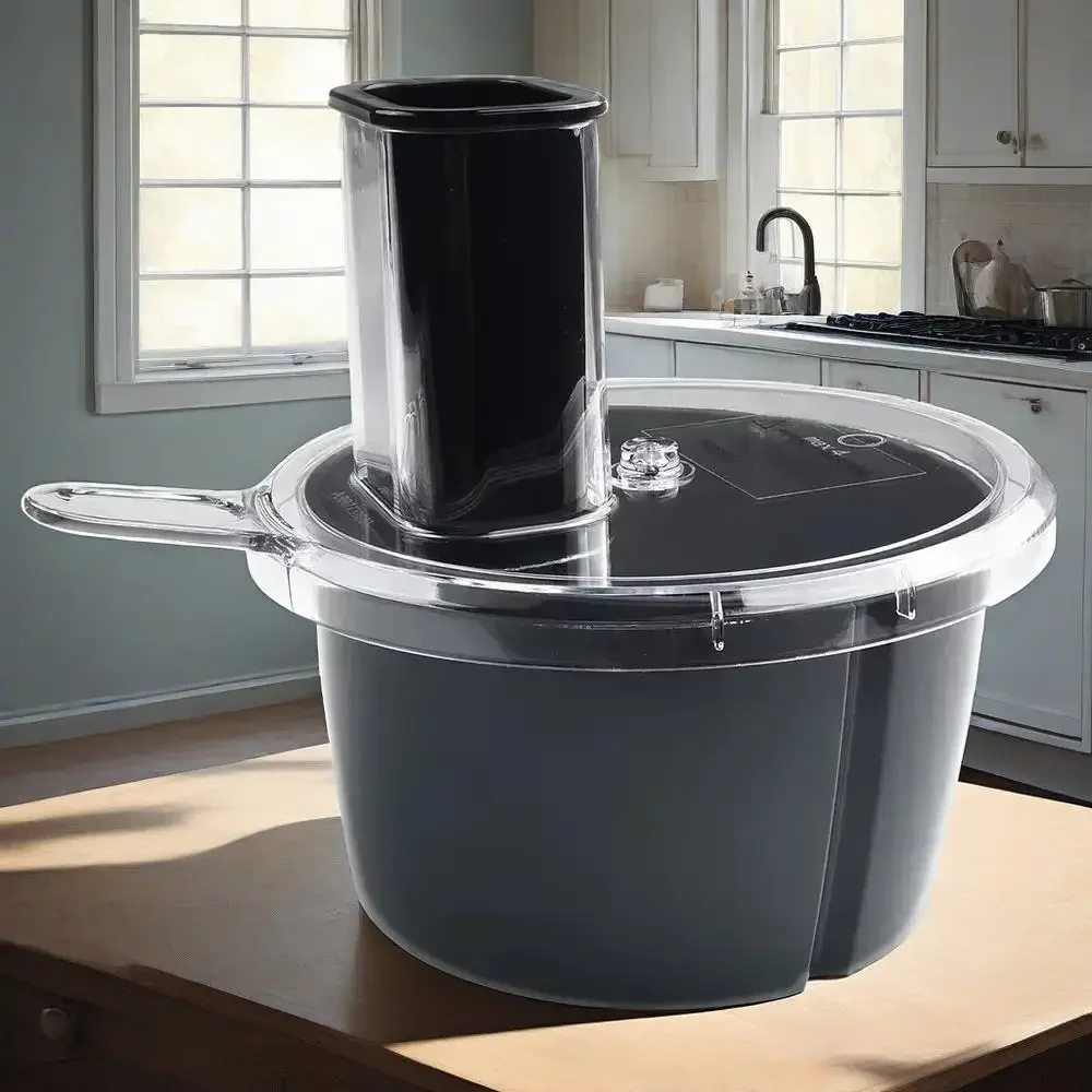 قطاعة الجبن النباتية للمطبخ لملحقات Thermomix TM6 TM5 لتقطيع الفجل وحاوية محضر الطعام بالبطاطس الحلوة #4