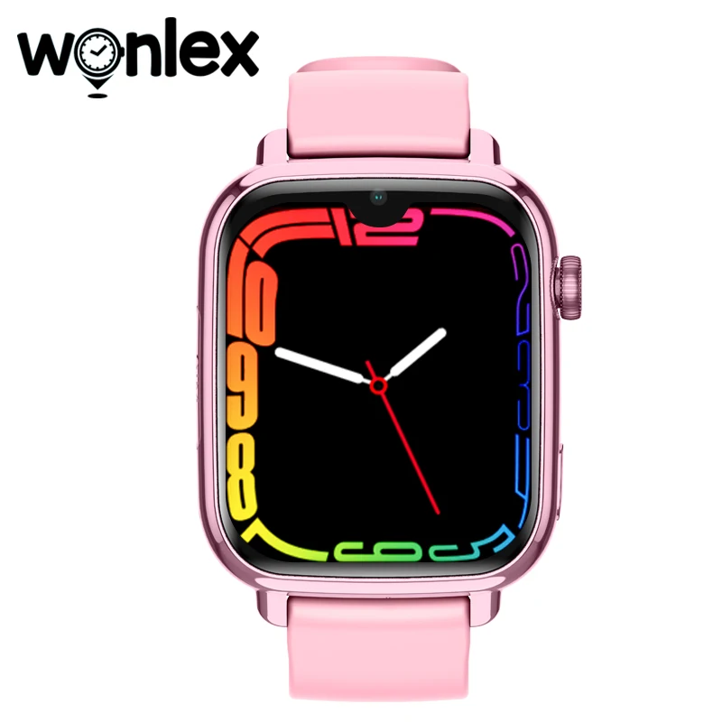 wonlex new KT34 Children's smart watch 4G WiFi video call kids GPS watch trakcer Android8.1 waterproof kids smartwatch WhatsApp