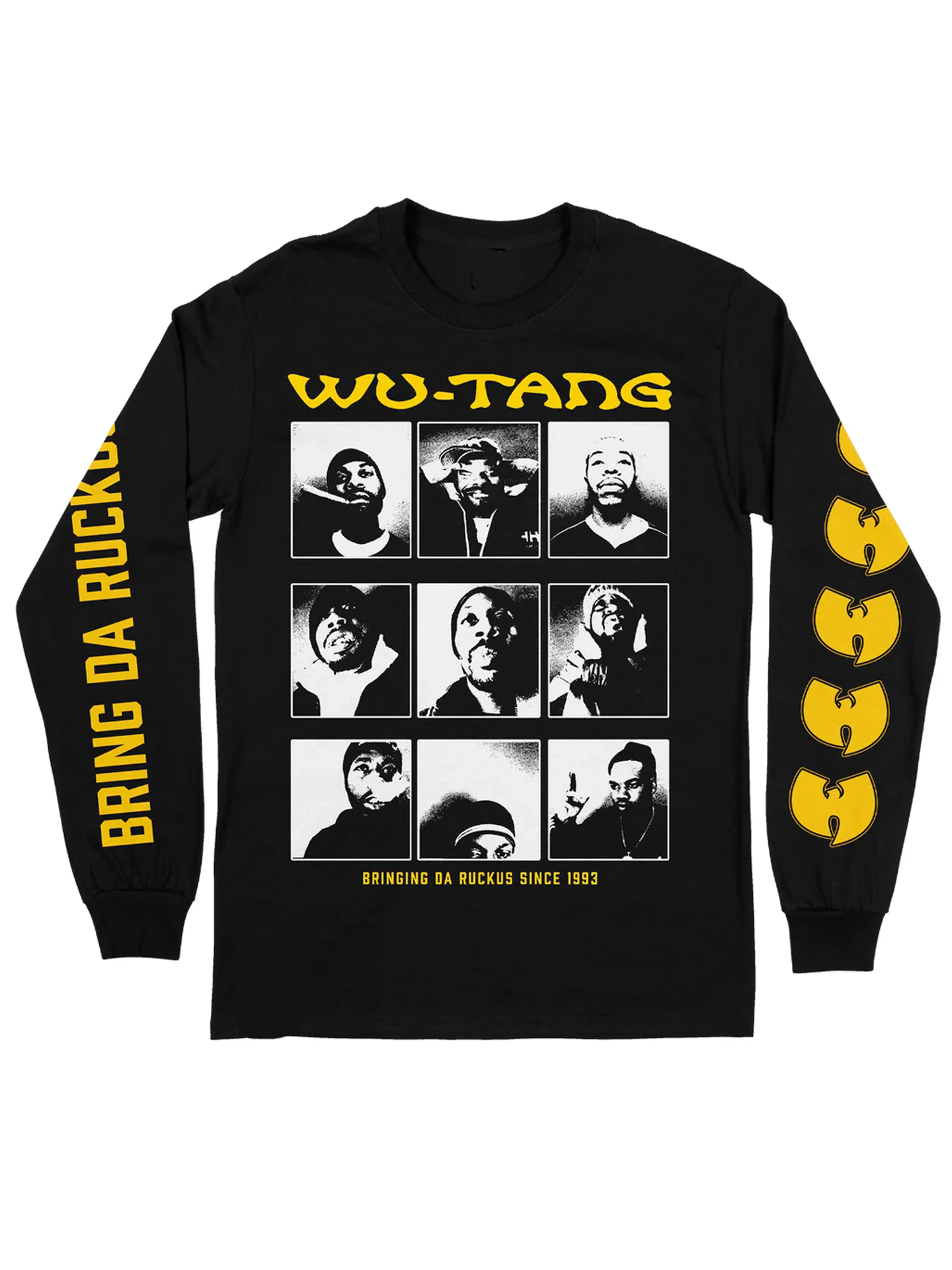 

Мужская футболка Wu-Tang Clan East Coast Harare, хип-хоп, рэп, плотный хлопок, длинный рукав, цифровая печать, серия Ro