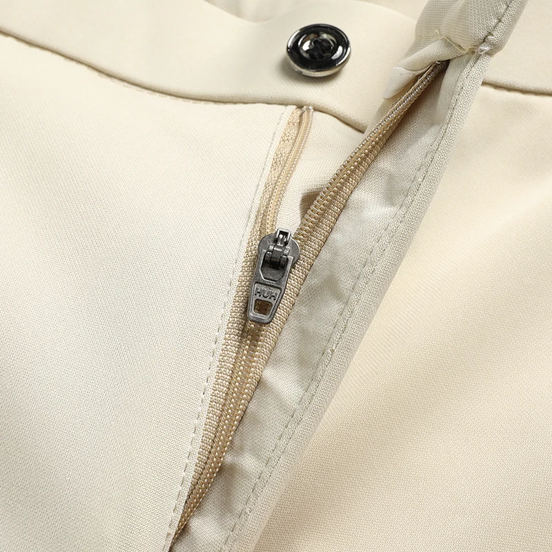 2026 Men's Spring Summer Autumn Pants Straight Stretch Casual No Trace No Ironing Fabric Silky Cool Feeling Trousers 29-42 218 S87458a0698174ba68b7137baee3c9febr