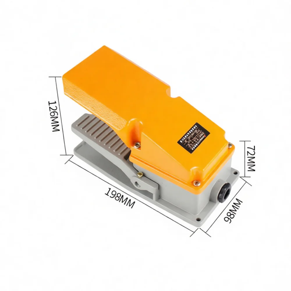 Heavy Equipment Operations - Pedal Elétrico Industrial TFS402, Interruptor Acionado