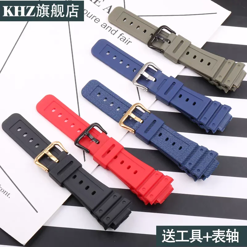 

16mm men's resin watch strap accessories for Casio DW5600 GW-5610 G-5600E GW-B5600 watch band women's rubber sports wristband