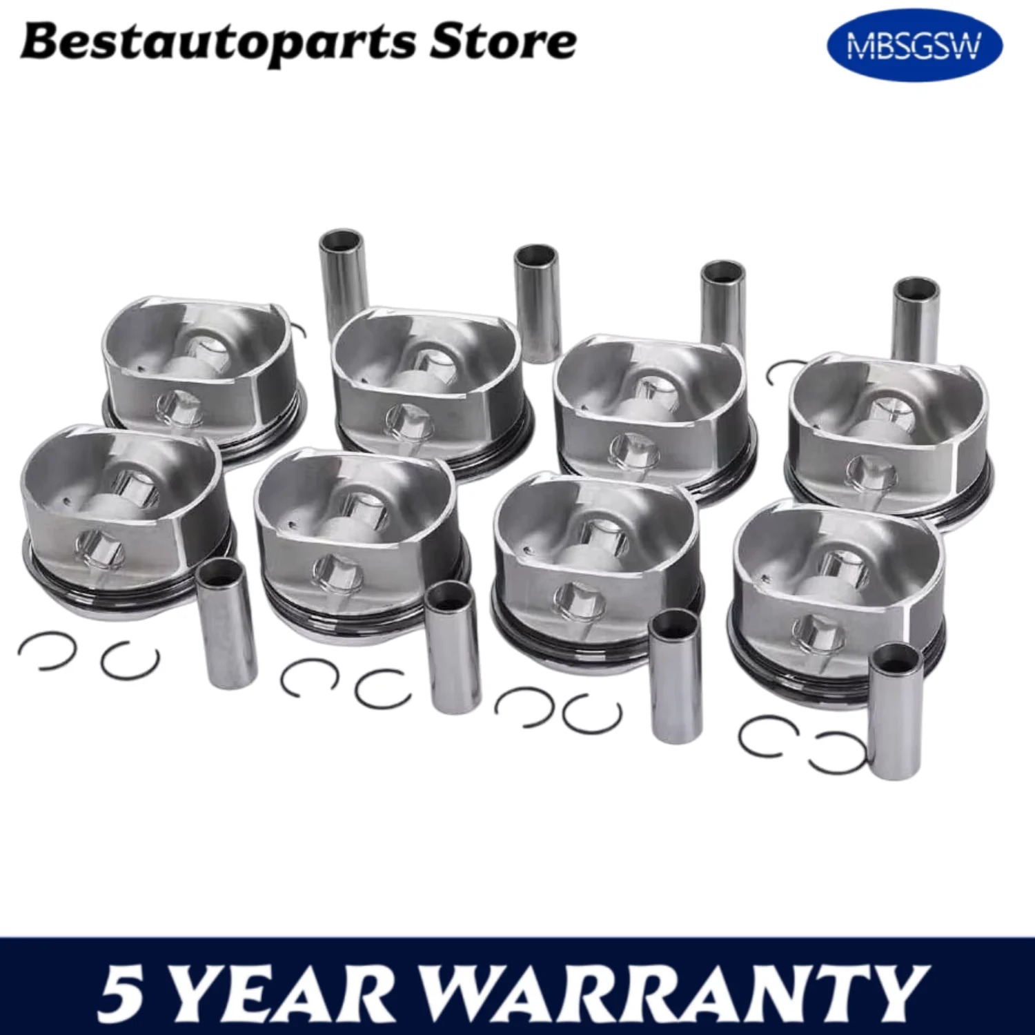 

Комплект поршней и колец деталей двигателя подходит для 4,5 T L V8 GAS DOHC M48.50 M48.00 для Porsche Cayenne 955 9PA S Turbo 4,5L 4,5T 2003-2010 гг.