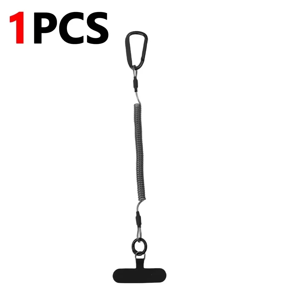 Anti-theft Retractable Safety Coiled Lanyard