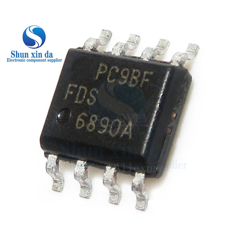 5 Buah/Lot FDS6890A SOP8 FDS6890 SOP-8 Chipset IC Tersedia