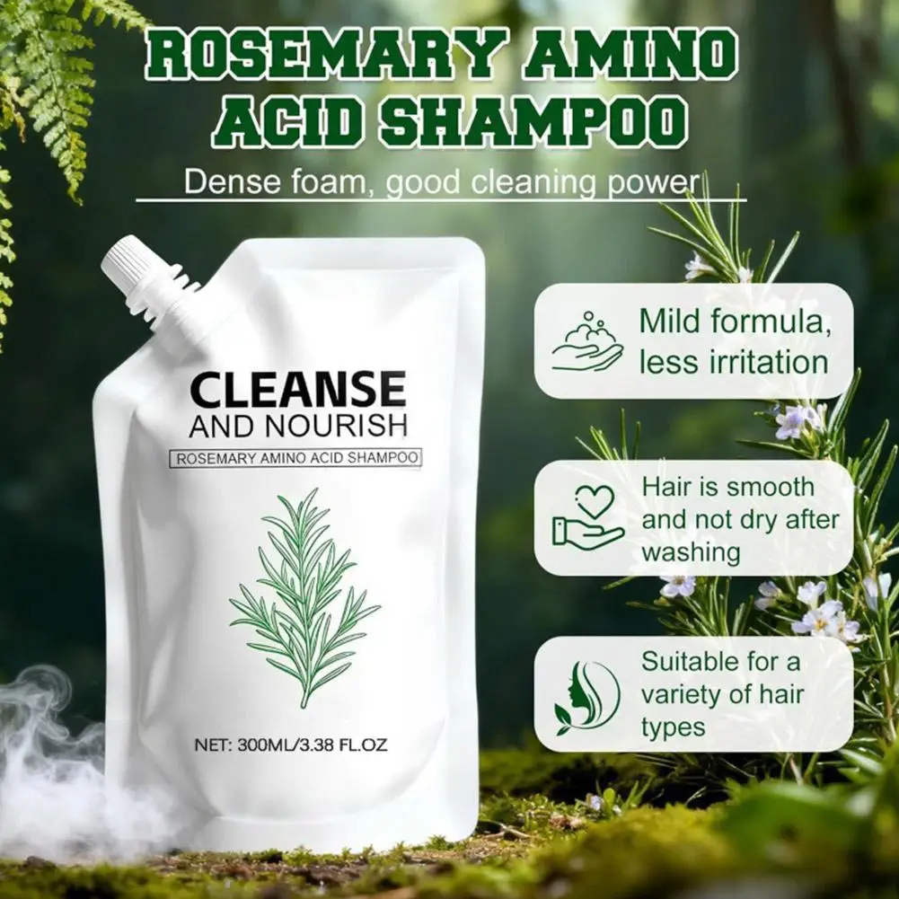 

Rosemary Shampoo Nourishing Pepairing Damage Hair Deep Control Strengthening Cleansing Root Hair Scalp Car Volumizing Oil G E3X0