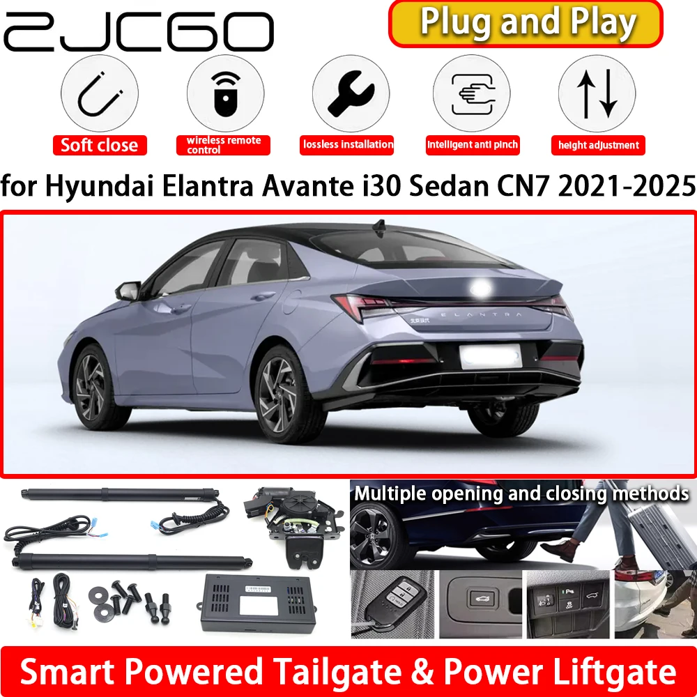 

for Hyundai Elantra Avante i30 Sedan CN7 2021-2025 Automatic Electric Powered Tailgate Power Liftgate Tail Gate Lift Kit System