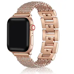 Dress bracelet for Apple watch band 40mm 41mm 38mm 45mm 49mm 44mm 42mm Metal bracelet iWatch ultra Serie 3 4 5 6 se 7 8 9 strap