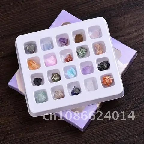 Wholesale Irregularity Quartz Natural Purple Box Rock Mineral Specimen Souvenir Fashion Energy Stone Collection Ornament Gifts