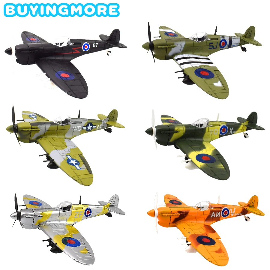 1 PCS Intercepting Fighter 4D Model Kit Toys for Boys Handmade Assembly Aircraft Plastic Model Toys Decoration Collection Gifts