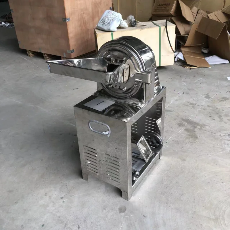 

(Для морских перевозок, под заказ) Измельчитель химического сырья 21-го типа, самовсасывающая мельница для риса из нержавеющей стали, измельчитель китайских трав