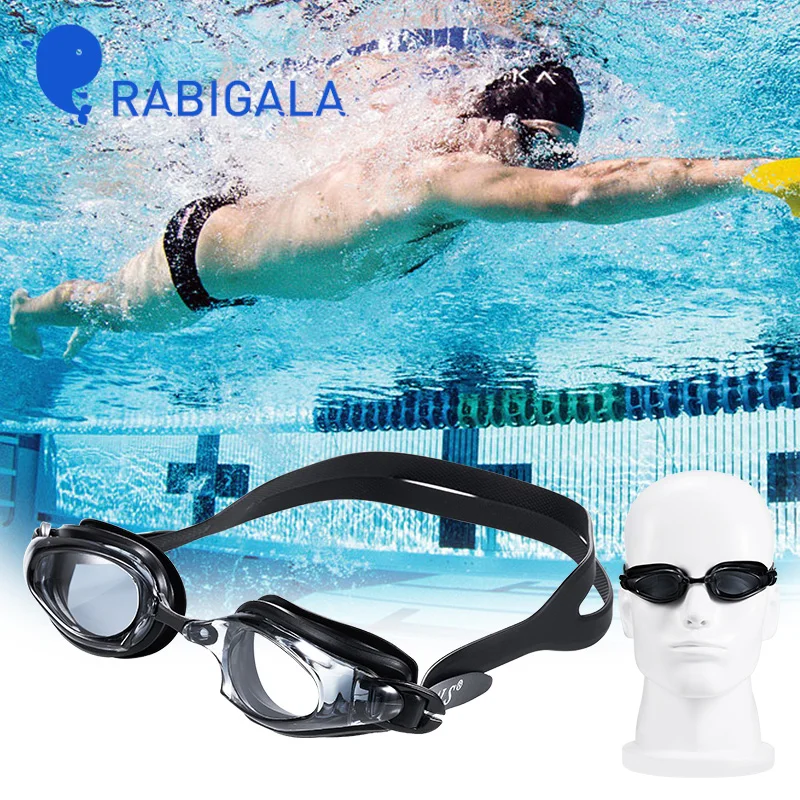 Adult Swimming Goggles for Men and Women Adjustable Waterproof Anti-fog UV Swimming Goggles