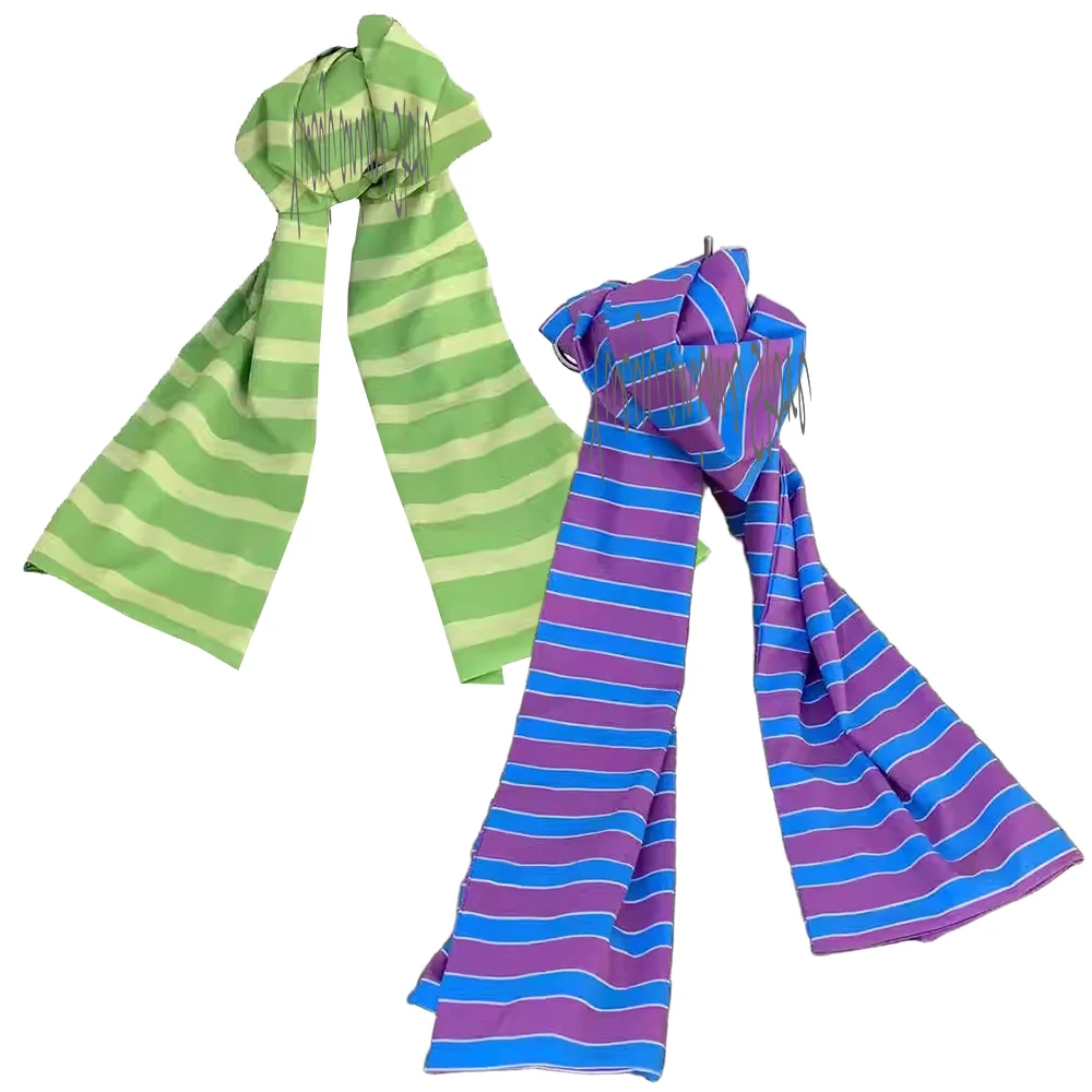 

Шарф для косплея в стиле аниме унисекс - Джозеф Джостар, зеленый и синий реквизит ручной работы