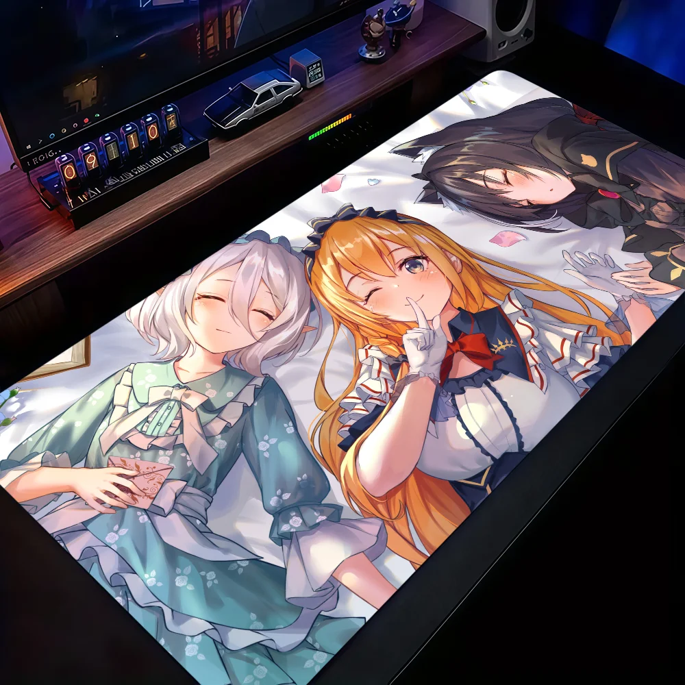 P-Princess C-Connect! ReDive Mouse Pad Non-slip Thickened MousePad Large Writing Lockedge Office Student Gaming Cushion