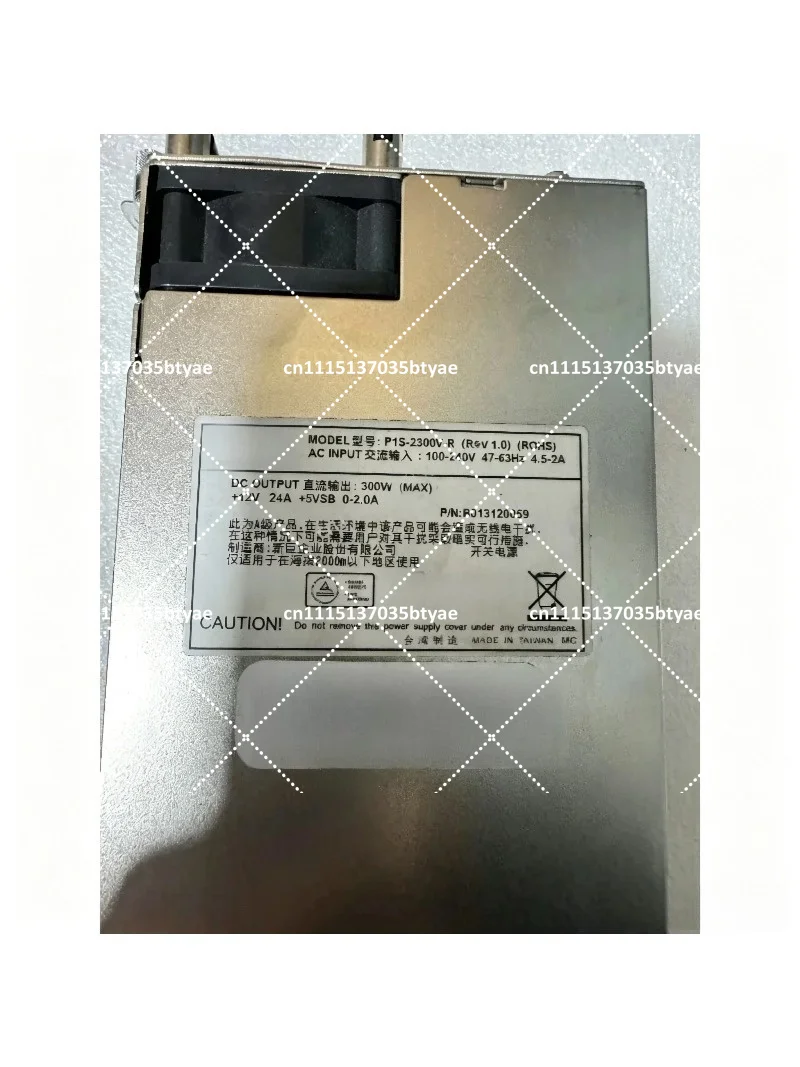 P1S-2300V-R Power Module, Rated Power 300W, Disassembled Parts, New Quality, Redundant Server Power Supply
