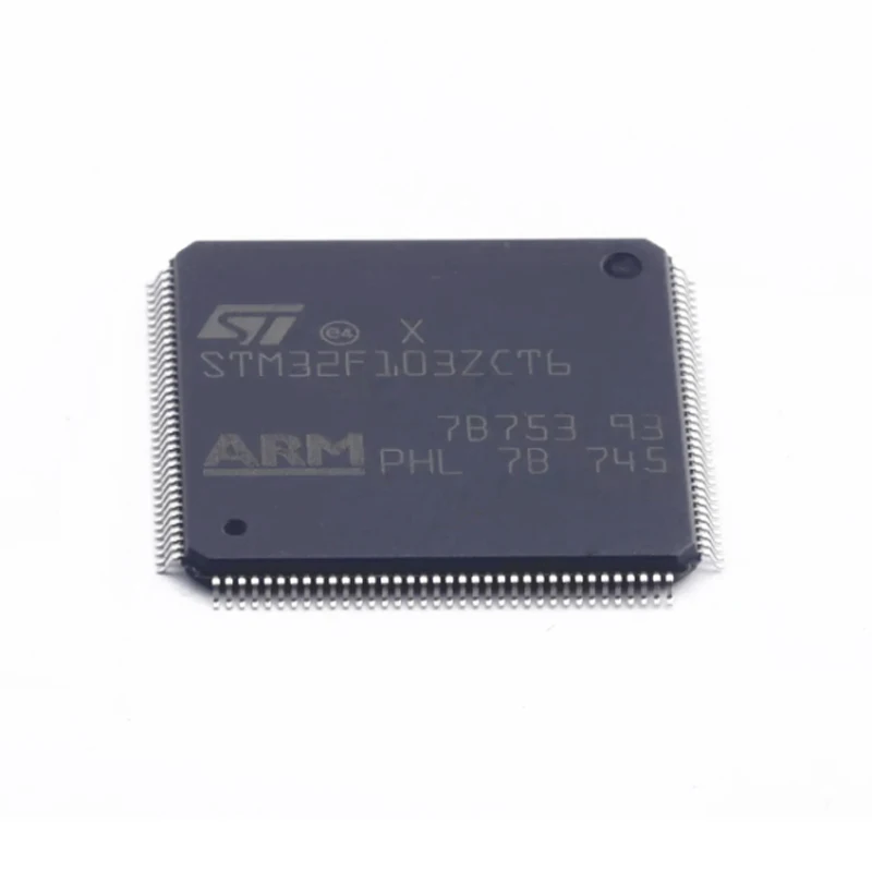 STM32F103ZCT6 piezas STM32F103 ZCT6 Chip IC, nuevo y Original, 1 LQFP-144