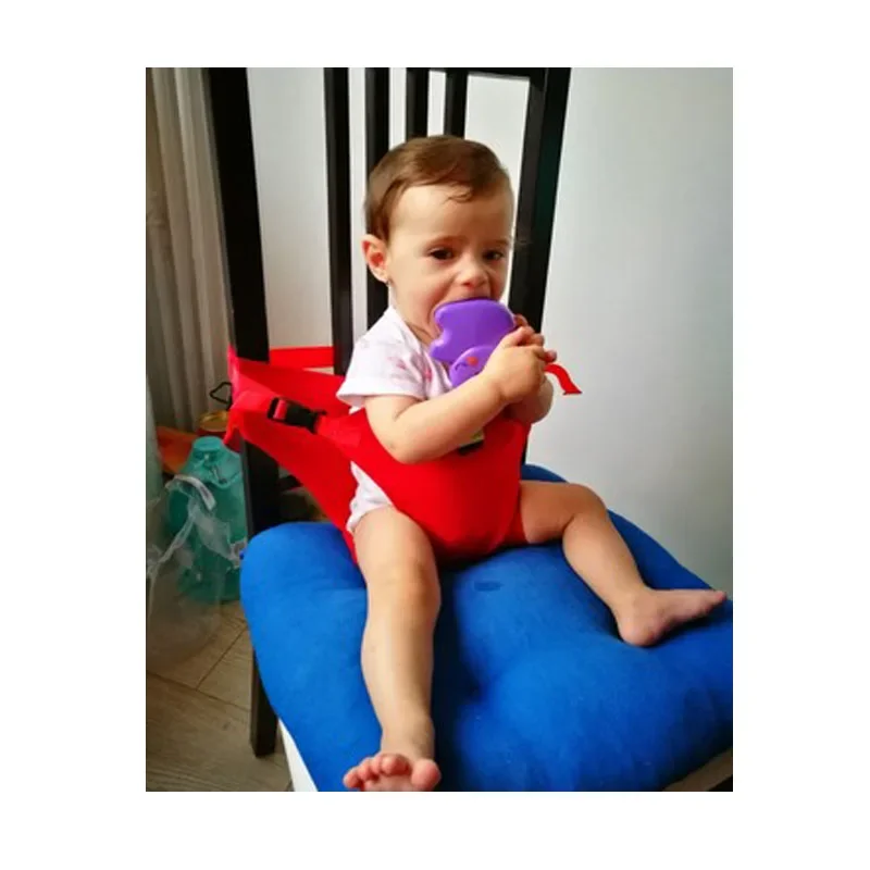 Go out portable child seat seat belt waist stool dining chair safety holder universal