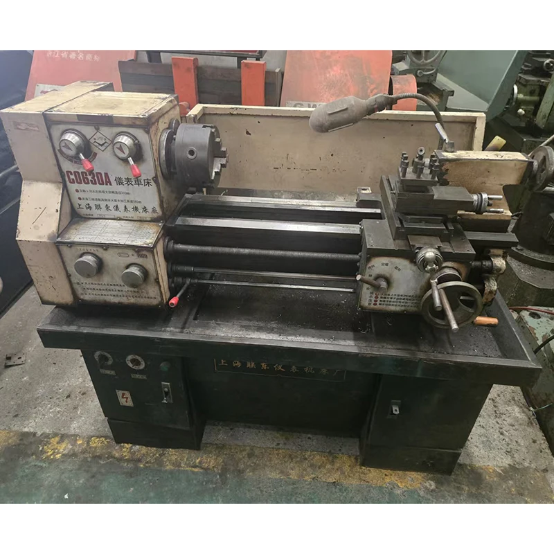 C0630A 38Mm Spindle Bore Small Metal Turning Lathe Machinery for Sale