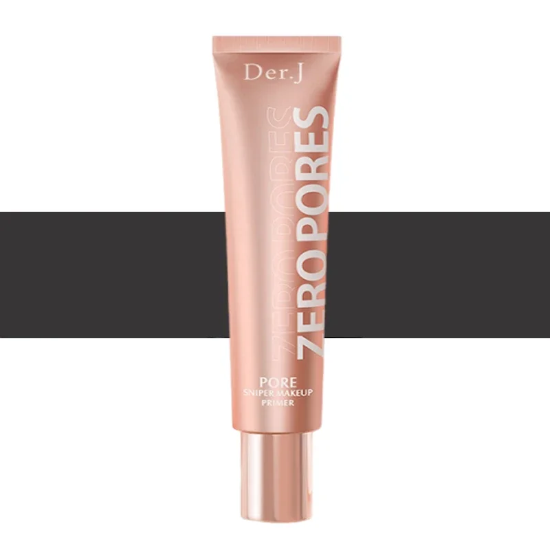 Der.J 20 مل برايمر مكياج بدون مسام ناعم للبشرة والوجه، برايمر برايت خالي من الزيوت، يدوم طويلاً، حماية من عزل الأشعة فوق البنفسجية