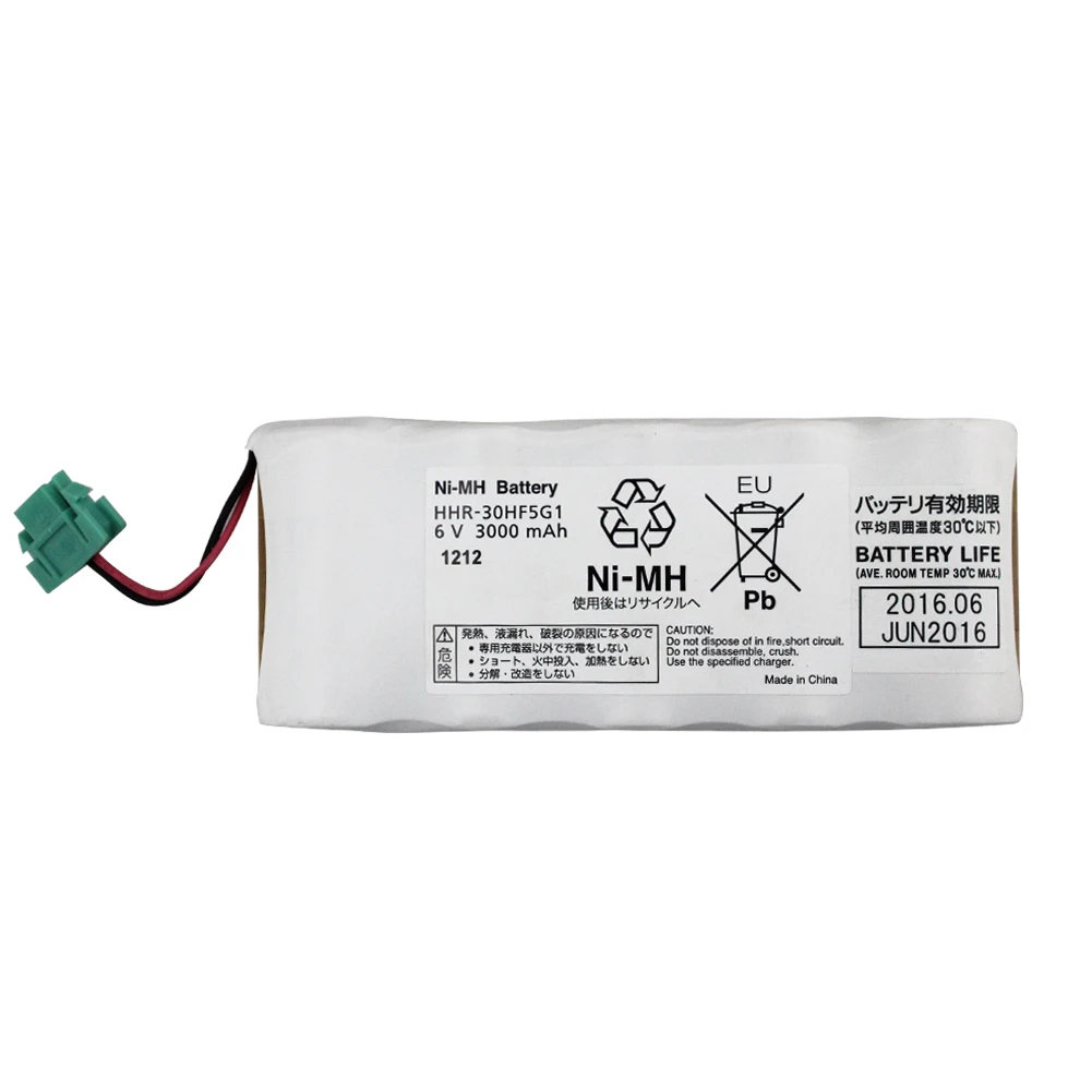 HHR-30HF5G1 for  DCS SYSTEM PROCESSOR Battery  6V Ni-MH Rechargeable Battery