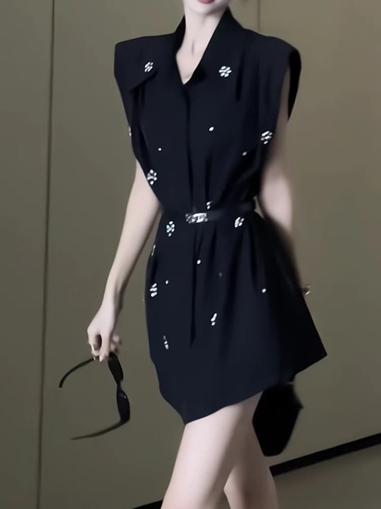 

Trendy Svel Loose Women's irt Mid-Length Faionable Summer New Sle Commute Sle Korean Version irt