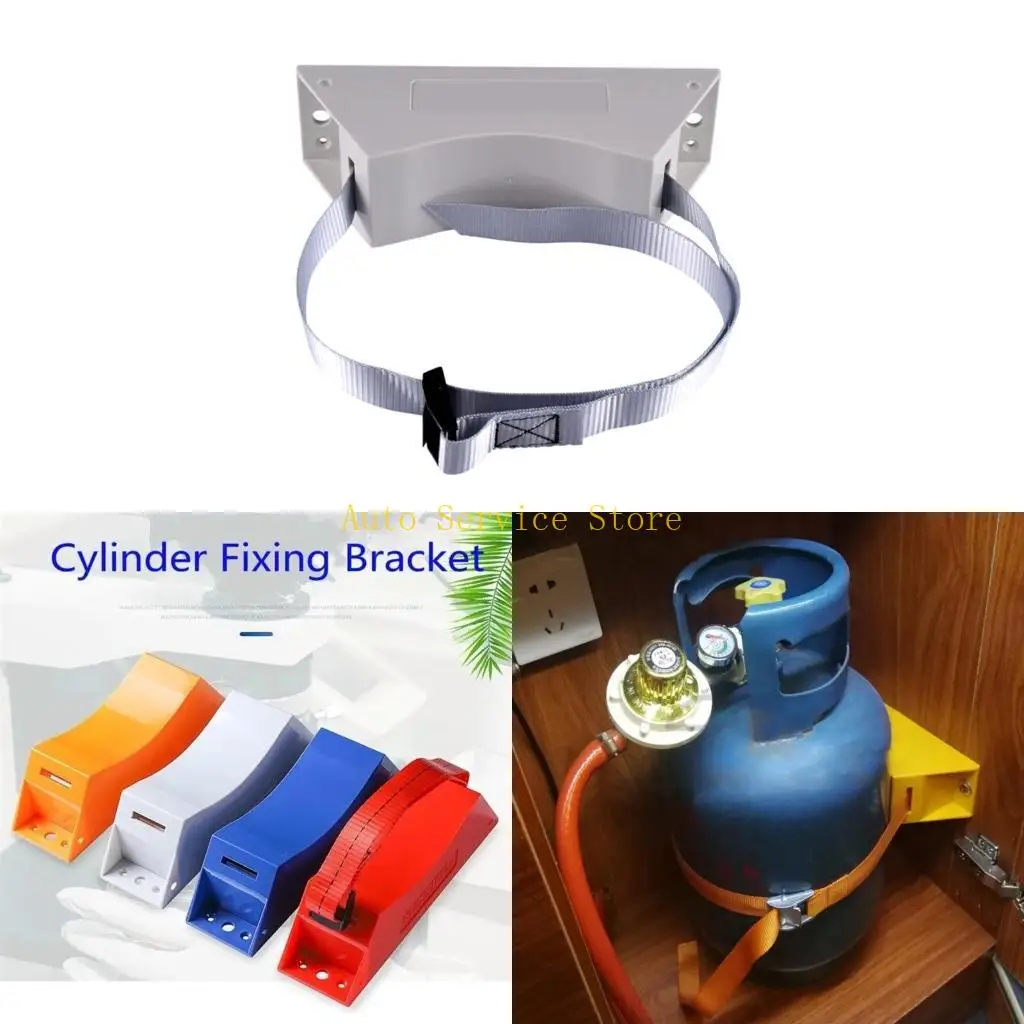 

462A RVs Liquefied Gas Cylinder Wall-mounted Gas Cylinder Bracket Tanks Bracket