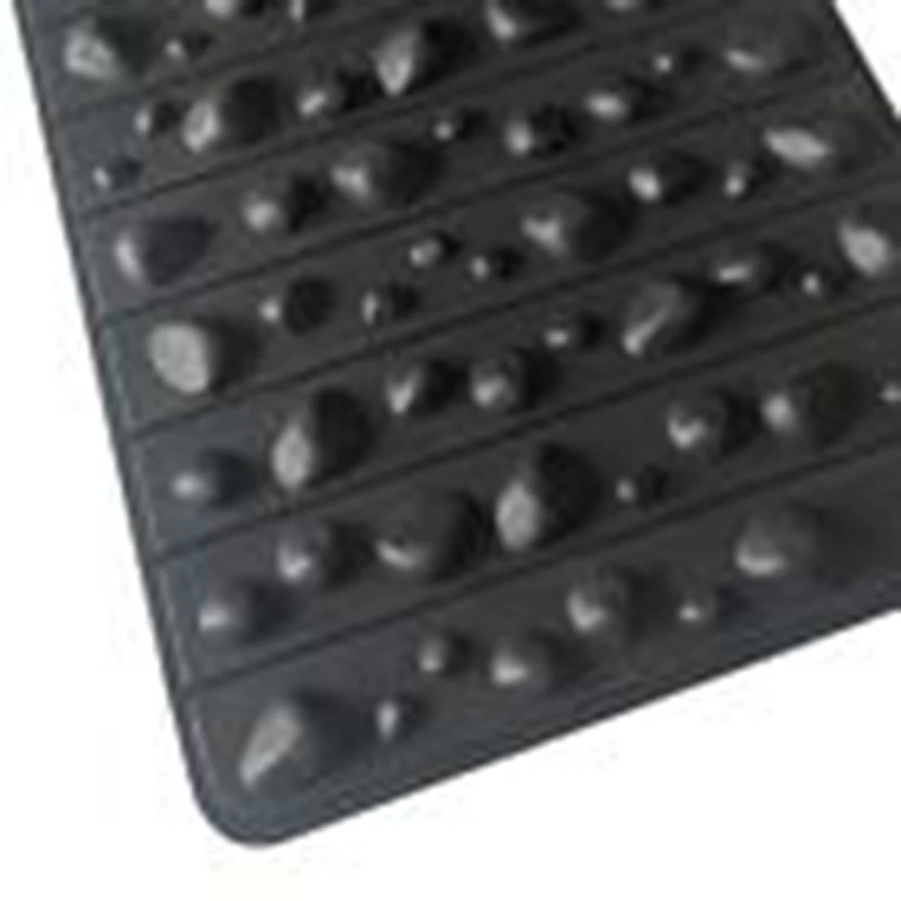 Reflexology Walk Stone Foot Massage Mat Pebbles Mat Health Care Acupuncture Shiatsu Circulation For Grown-ups 50cm x 30cm x 2cm