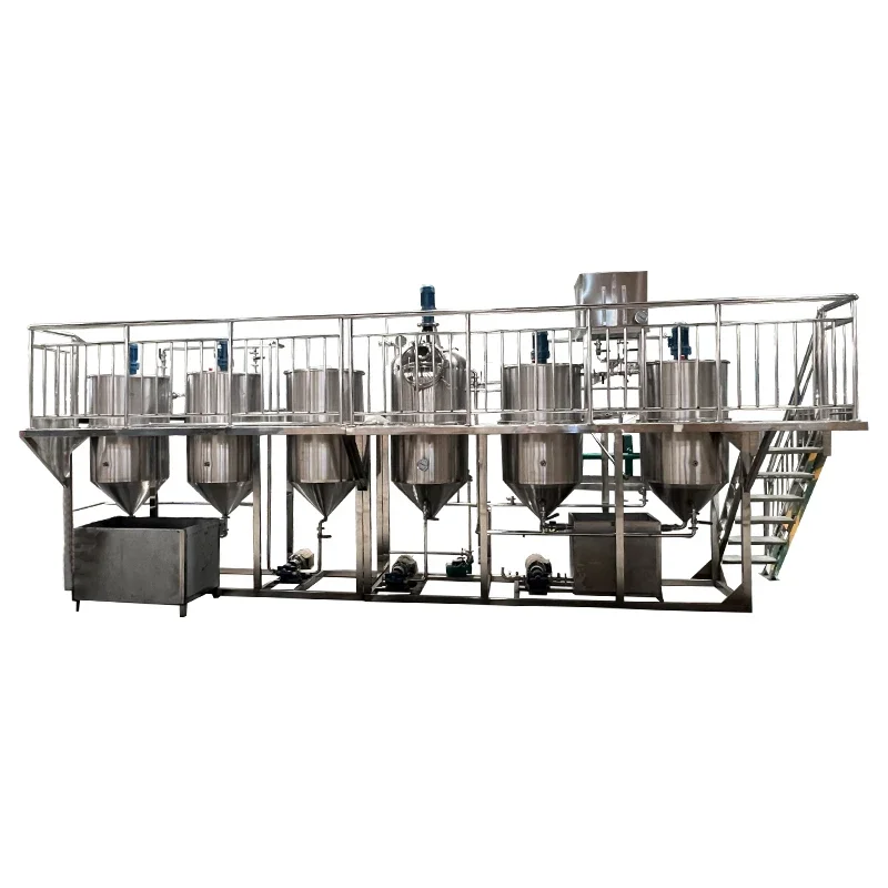 High quality Crude Palm oil Refinery Plant/Palm oil Production Line/edible oil refining machine for sale