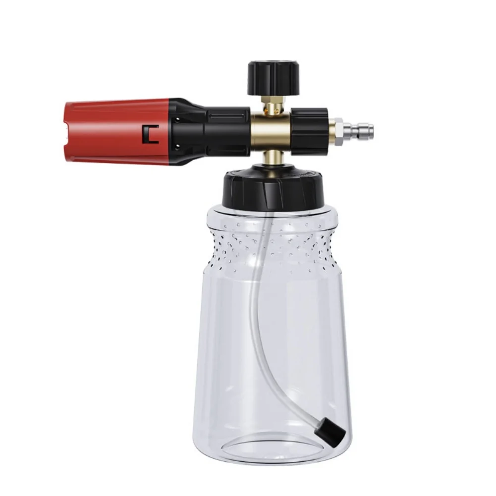 Compatible With 14 Quick Connector Car Cleaning Tool Adjustable Foam Bottle Car Wash Vehicle Detailing Kit Machine